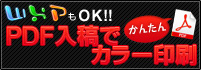 ワード・エクセル・パワーポイントもOK！！当社指定のPDF入稿でかんたんカラー印刷　・ページ数が多い　・部数が少ない　・PDF・Officeデータでの入稿　・カラーカタログ